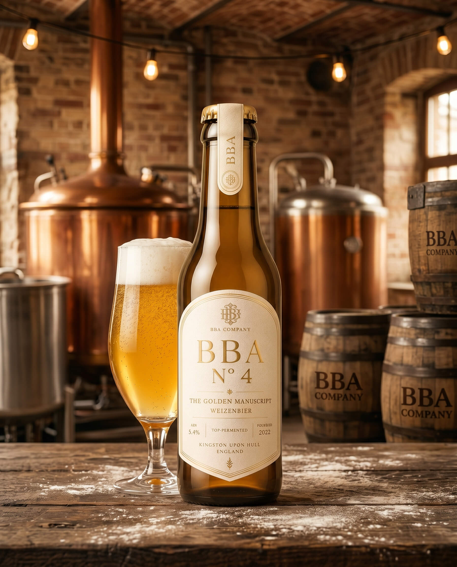 BBA_N°4_Bottle_with_Glass_in_the_Brewery