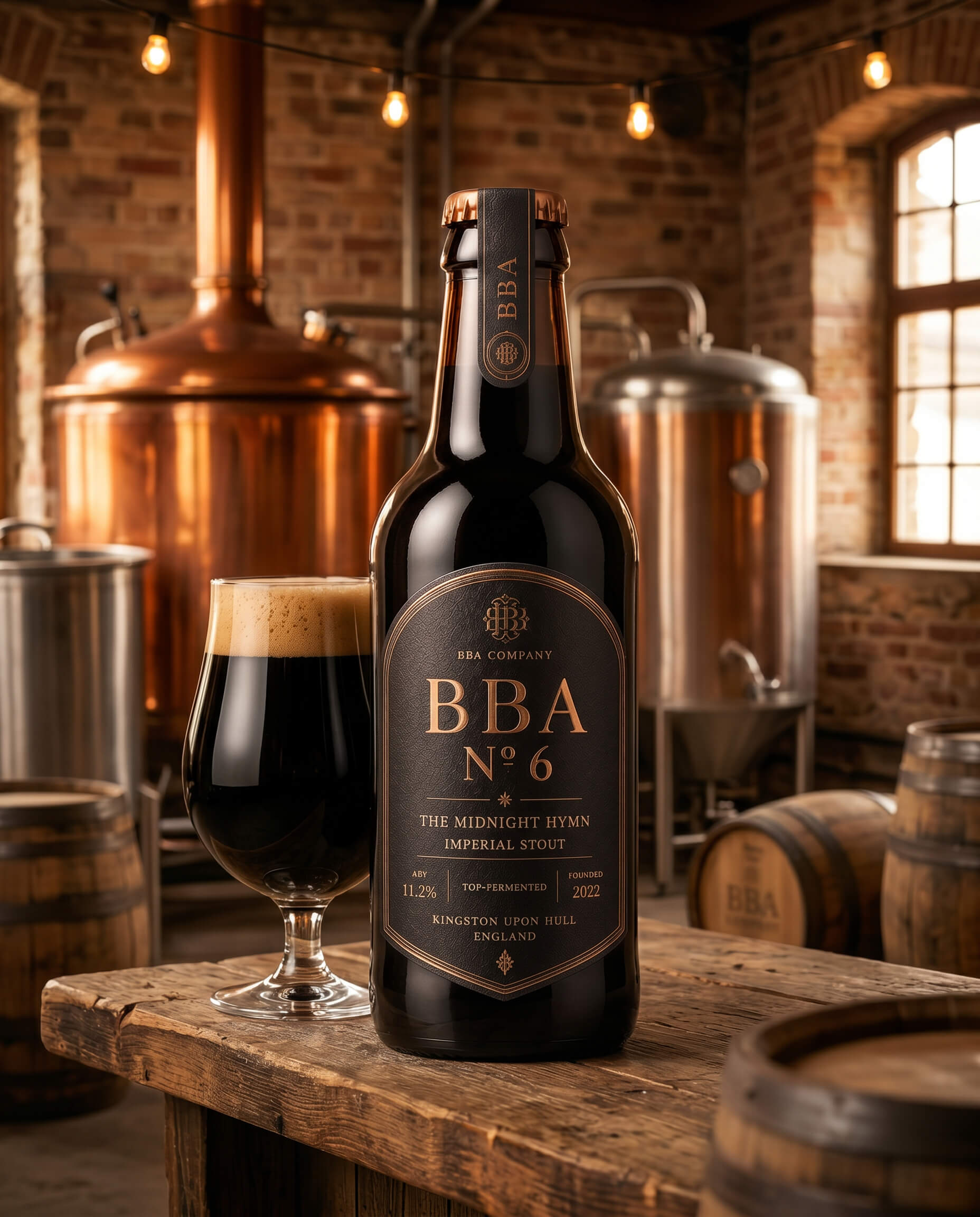 BBA_N°6_Bottle_with_Glass_in_the_Brewery