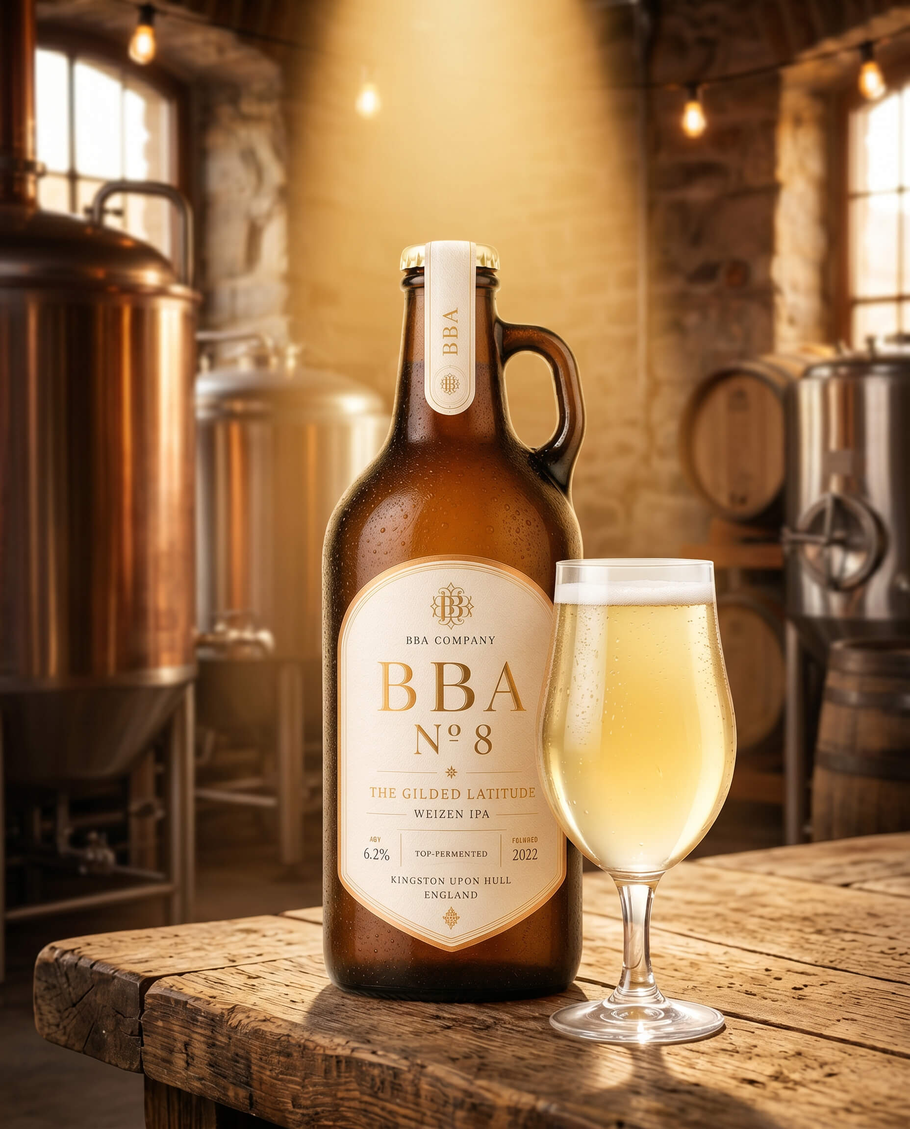 BBA_N°8_Bottle_with_Glass_in_the_Brewery